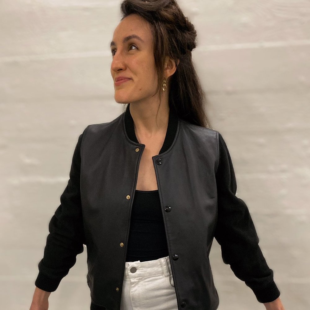 APC Black Bomber Jacket (s)